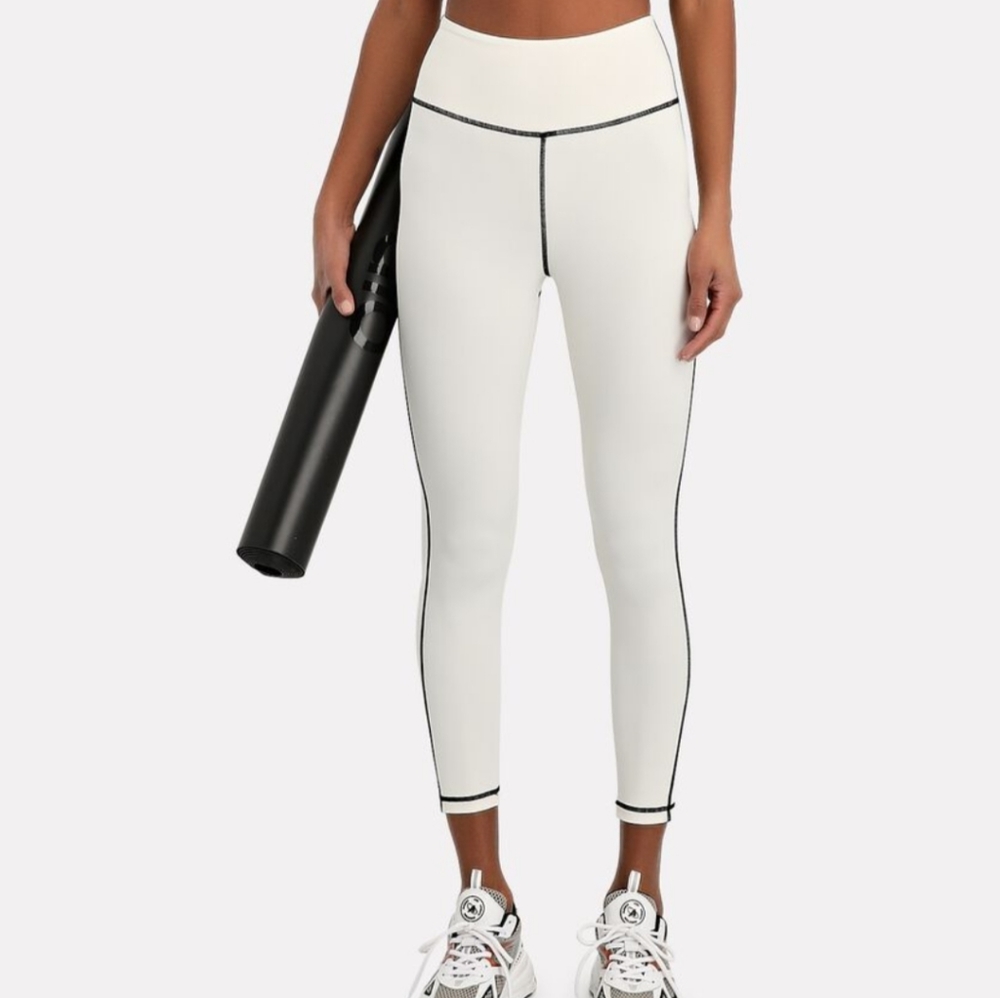 WeWoreWhat Corset Legging, Medium, Off White, NWT